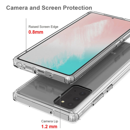 Galaxy Note 20 Ultra case in hand demonstrating slim profile and grip comfort