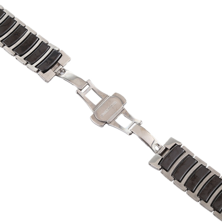 Ceramic Steel Watchband, For Apple Watch Series 8&7 41mm / SE 2&6&SE&5&4 40mm / 3&2&1 38mm, For Apple Watch Series 7 45mm / 6 & SE & 5 & 4 44mm / 3 & 2 & 1 42mm, For Apple Watch Series 7 41mm / 6 & SE & 5 & 4 40mm / 3 & 2 & 1 38mm