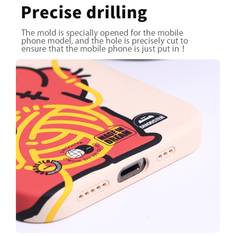 D MOOSTER IMD Double-layer Pattern TPU Phone Case, For iPhone 14, For iPhone 14 Pro, For iPhone 14 Pro Max, For iPhone 13 Pro Max, For iPhone 13 Pro, For iPhone 13