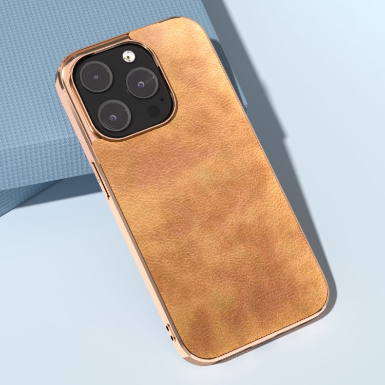 Retro Litchi Texture PU Phone Case, For iPhone 14 Pro, For iPhone 14 Pro Max