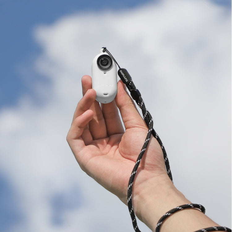 Sunnylife IST-BHT594 Camera Body Silicone Case with Lens Cap & Neck Strap, For Insta360 Go 3