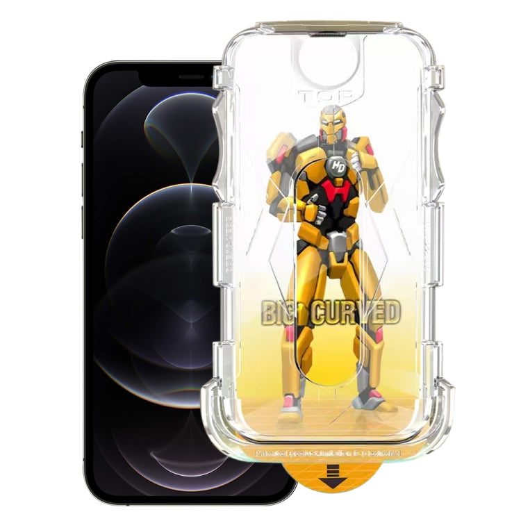 Easy Install Dust-proof Armor Tempered Glass Film, For iPhone 18 Pro / 17 Pro, For iPhone 18 Pro Max / 17 Pro Max, For iPhone 17e / 16e, For iPhone 17, For iPhone Air, For iPhone 16 Pro Max, For iPhone 16 Pro, For iPhone 16 Plus, For iPhone 16         ...