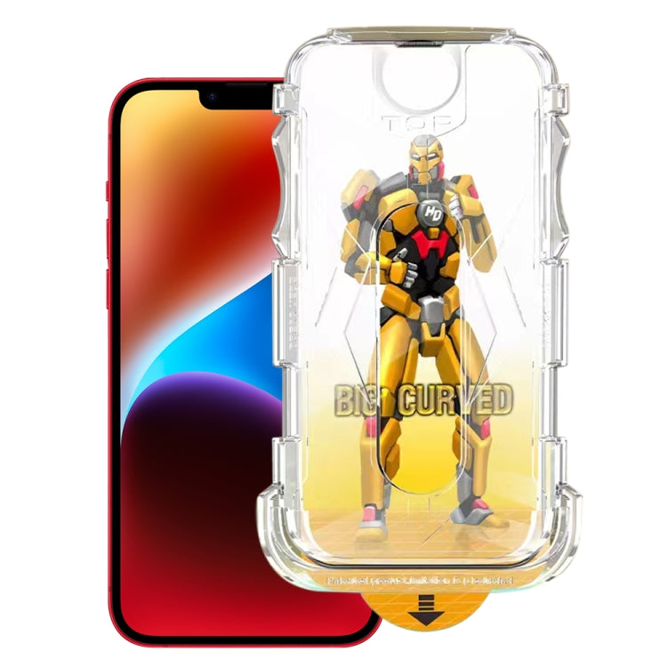 Easy Install Dust-proof Armor Tempered Glass Film, For iPhone 18 Pro / 17 Pro, For iPhone 18 Pro Max / 17 Pro Max, For iPhone 17e / 16e, For iPhone 17, For iPhone Air, For iPhone 16 Pro Max, For iPhone 16 Pro, For iPhone 16 Plus, For iPhone 16         ...