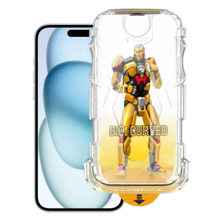 Easy Install Dust-proof Armor Tempered Glass Film, For iPhone 17e / 16e, For iPhone 17 Pro Max, For iPhone 17 Pro, For iPhone 17, For iPhone 17 Air, For iPhone 16 Pro Max, For iPhone 16 Pro, For iPhone 16 Plus, For iPhone 16, For iPhone 15 Pro Max     ...