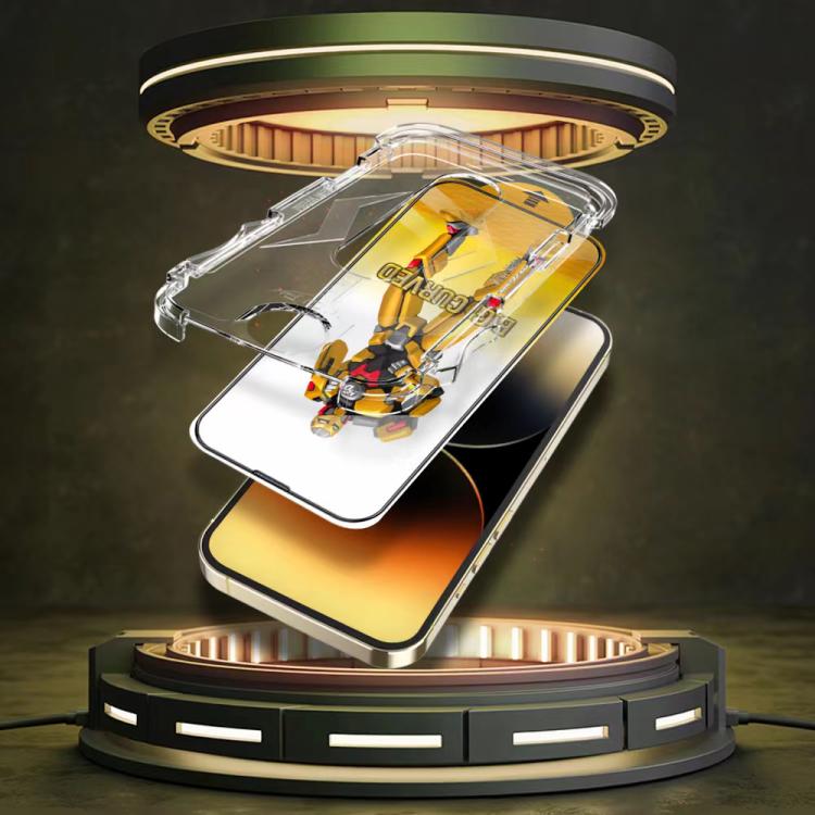 Easy Install Dust-proof Armor Tempered Glass Film, For iPhone 17e / 16e, For iPhone 17 Pro Max, For iPhone 17 Pro, For iPhone 17, For iPhone 17 Air, For iPhone 16 Pro Max, For iPhone 16 Pro, For iPhone 16 Plus, For iPhone 16, For iPhone 15 Pro Max     ...