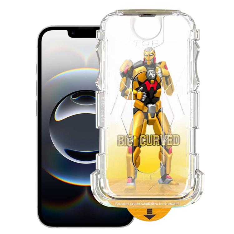 Easy Install Dust-proof Armor Tempered Glass Film, For iPhone 18 Pro / 17 Pro, For iPhone 18 Pro Max / 17 Pro Max, For iPhone 17e / 16e, For iPhone 17, For iPhone Air, For iPhone 16 Pro Max, For iPhone 16 Pro, For iPhone 16 Plus, For iPhone 16         ...