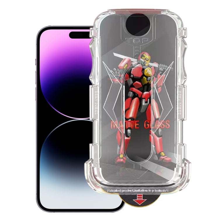 Easy Install Matte Armor Tempered Glass Film, For iPhone 18 Pro / 17 Pro, For iPhone 18 Pro Max / 17 Pro Max, For iPhone 17e / 16e, For iPhone 17, For iPhone Air, For iPhone 16 Pro Max, For iPhone 16 Pro, For iPhone 16 Plus, For iPhone 16              ...
