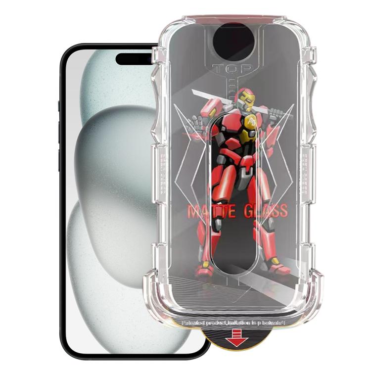 Easy Install Matte Armor Tempered Glass Film, For iPhone 18 Pro / 17 Pro, For iPhone 18 Pro Max / 17 Pro Max, For iPhone 17e / 16e, For iPhone 17, For iPhone Air, For iPhone 16 Pro Max, For iPhone 16 Pro, For iPhone 16 Plus, For iPhone 16              ...
