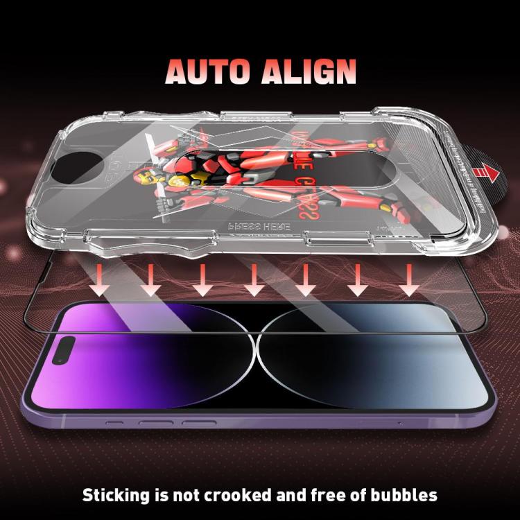 Easy Install Matte Armor Tempered Glass Film, For iPhone 18 Pro / 17 Pro, For iPhone 18 Pro Max / 17 Pro Max, For iPhone 17e / 16e, For iPhone 17, For iPhone Air, For iPhone 16 Pro Max, For iPhone 16 Pro, For iPhone 16 Plus, For iPhone 16              ...