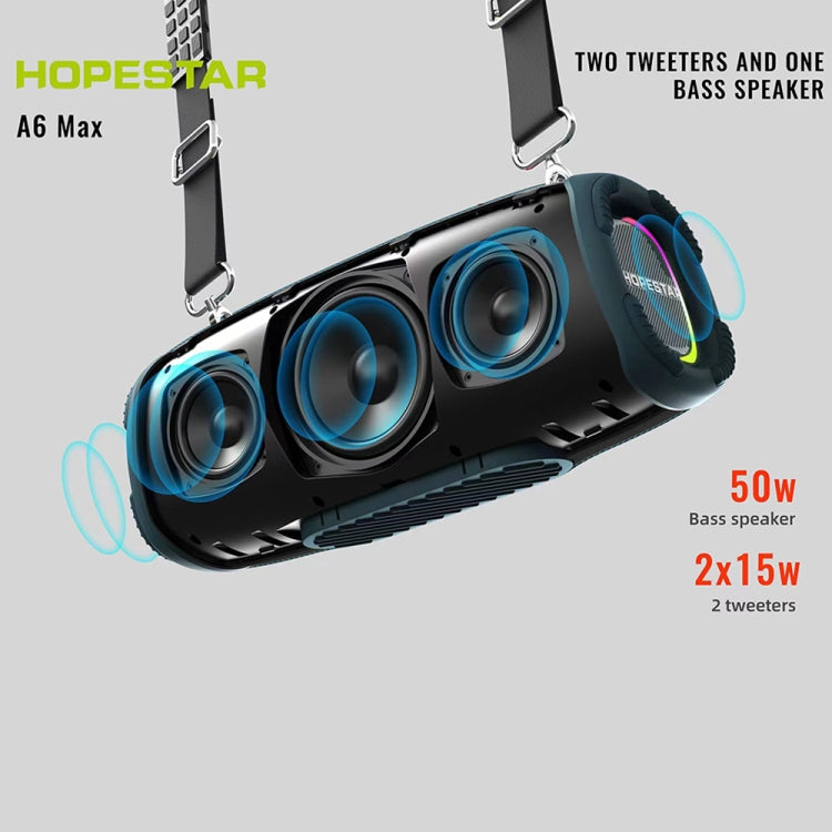 HOPESTAR A6 Max IPX6 Waterproof Outdoor Portable Bluetooth Speaker