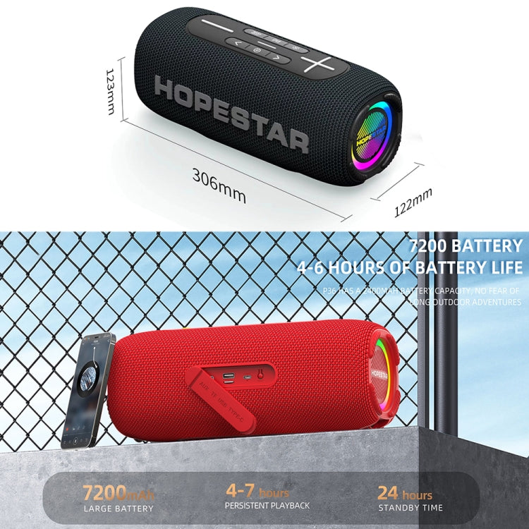 HOPESTAR P32Max 55W IPX6 Waterproof Portable Wireless Bluetooth Speaker, P32Max
