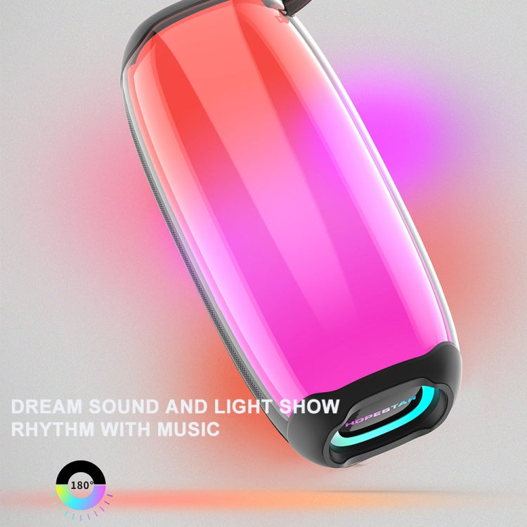 HOPESTAR P50 IPX6 Waterproof Outdoor Portable RGB Light Bluetooth Speaker, P50