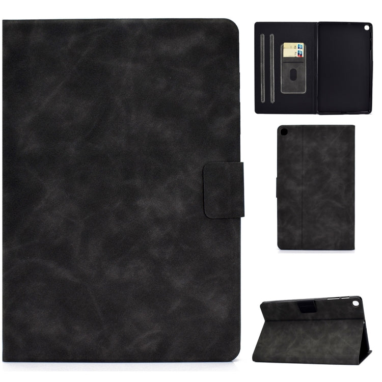 Cowhide Texture Horizontal Flip Leather Case with Holder & Card Slots & Sleep / Wake-up Function, For Samsung Galaxy Tab S6 Lite P610/P615, For Samsung Galaxy Tab A 8.0 (2019) T290/T295, For Samsung Galaxy Tab A 10.1 (2019) T510/T515                   ...