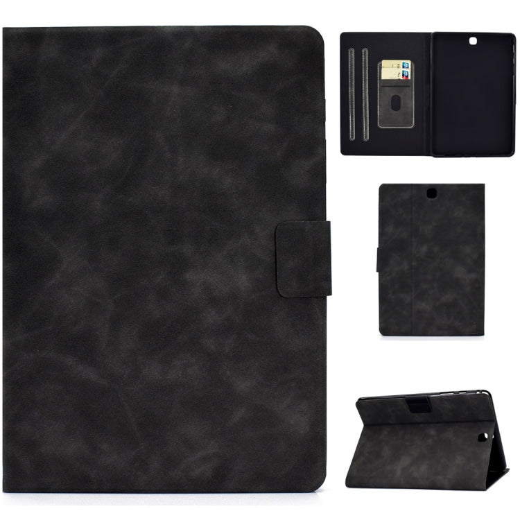 Cowhide Texture Horizontal Flip Leather Case with Holder & Card Slots & Sleep / Wake-up Function, For Samsung Galaxy Tab A 9.7 T550/T555C