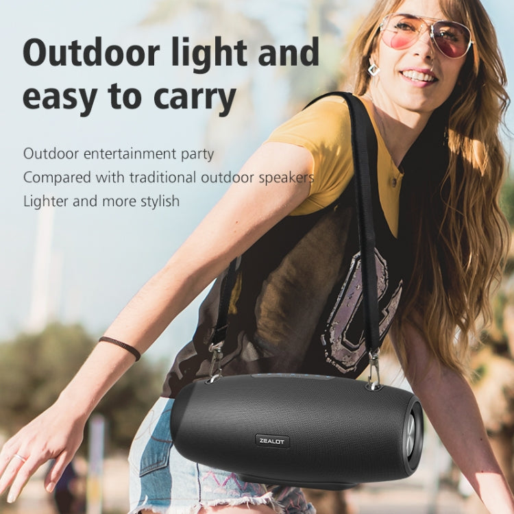 Enceinte Bluetooth portable sans fil haute puissance Zealot S67 60 W, S67