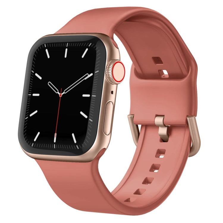 Pin Buckle Silicone Watch Band, For Apple Watch Series 3 42mm