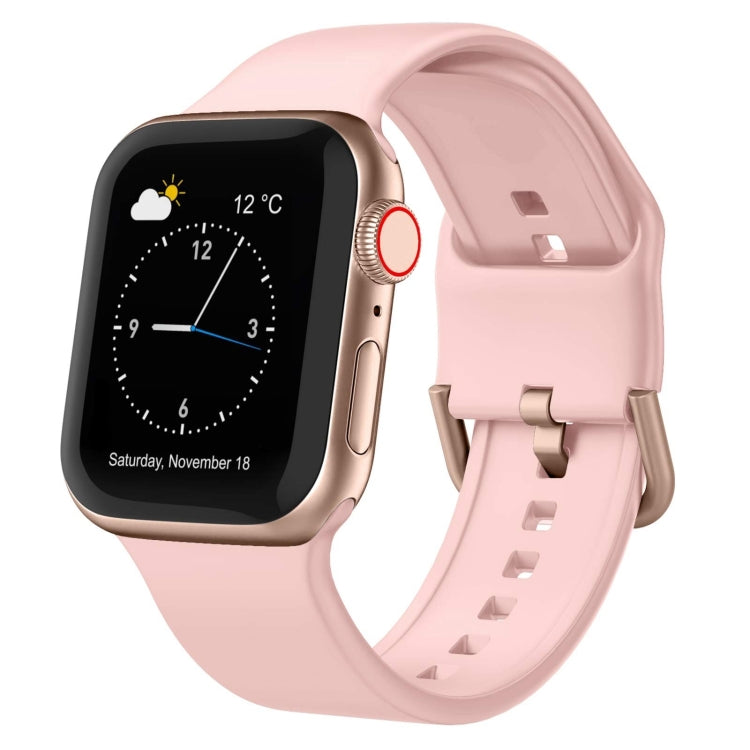 Pin Buckle Silicone Watch Band, For Apple Watch SE 2023 44mm