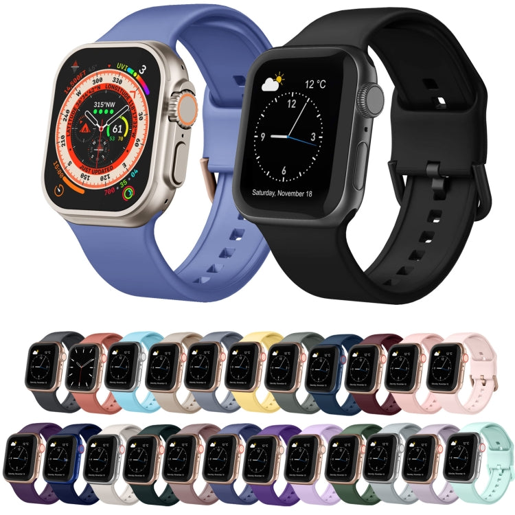 Pin Buckle Silicone Watch Band, For Apple Watch Series 2 42mm