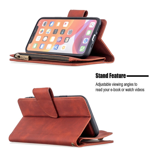iPhone 11 Pro case open display showing card slot organization and interior design