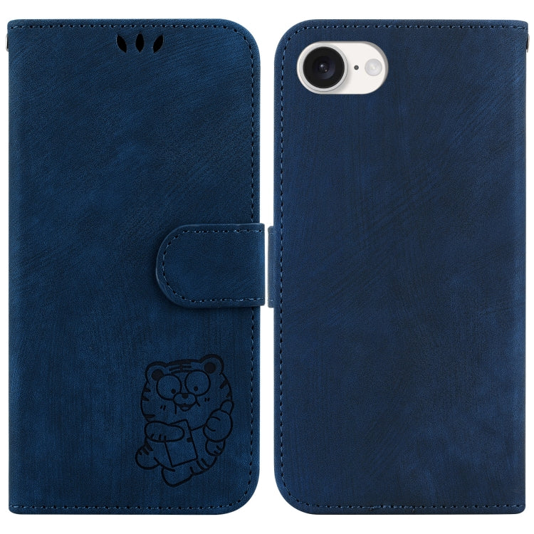 Little Tiger Embossed Leather Phone Case, For iPhone 17 Pro Max, For iPhone 17 Pro, For iPhone 17, For iPhone 17 Air
