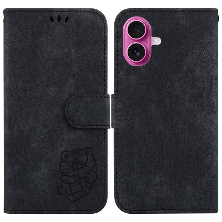 Little Tiger Embossed Leather Phone Case, For iPhone 17 Pro Max, For iPhone 17 Pro, For iPhone 17, For iPhone 17 Air