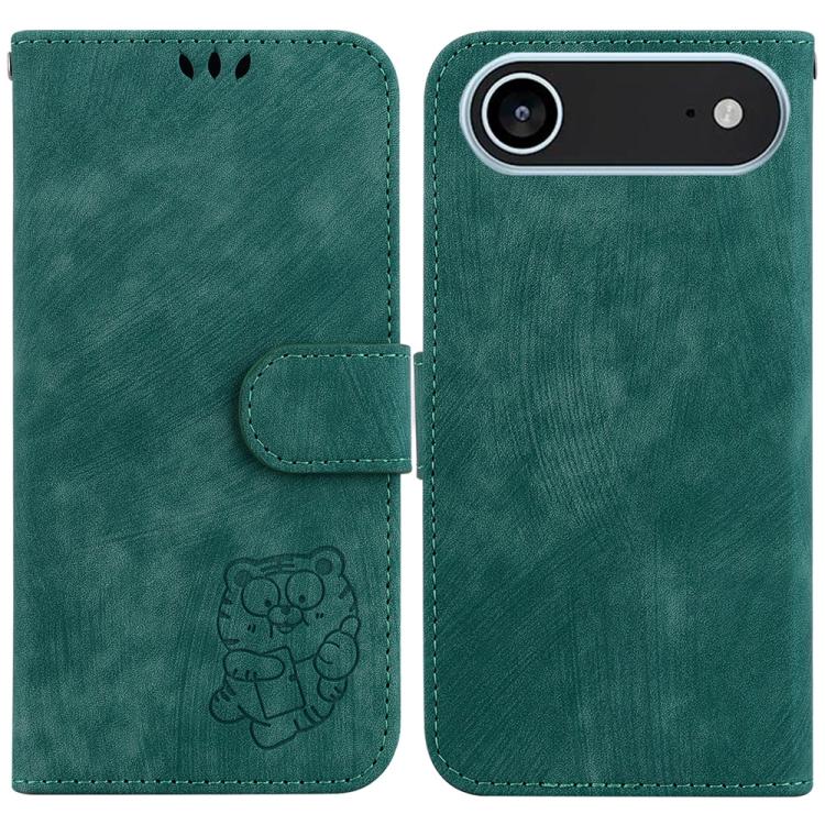 Little Tiger Embossed Leather Phone Case, For iPhone 17 Pro Max, For iPhone 17 Pro, For iPhone 17, For iPhone 17 Air