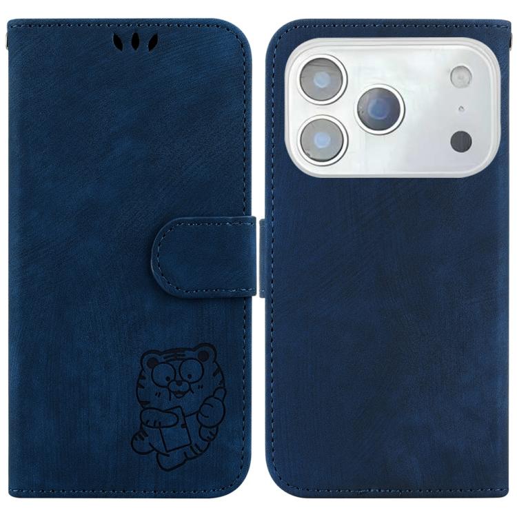 Little Tiger Embossed Leather Phone Case, For iPhone 17 Pro Max, For iPhone 17 Pro, For iPhone 17, For iPhone 17 Air