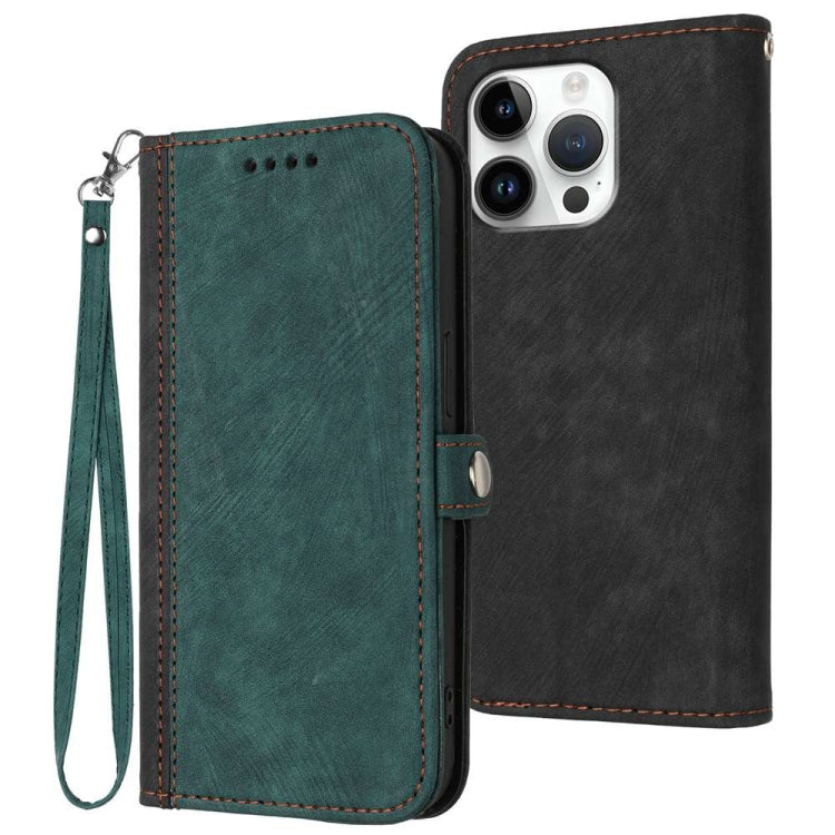 Side Buckle Double Fold Hand Strap Leather Phone Case, iPhone 16e, For iPhone 16 Pro Max, For iPhone 16 Pro, For iPhone 16 Plus