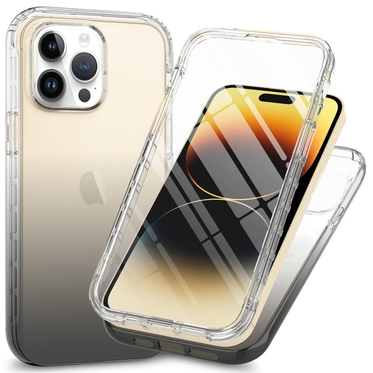 Full Body Shockproof Clear Gradient Phone Case