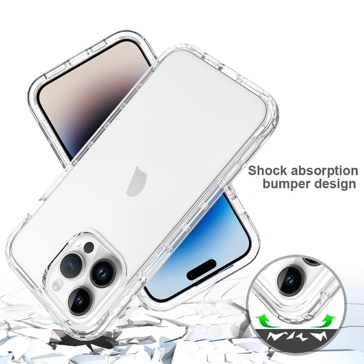 Full Body Shockproof Clear Gradient Phone Case