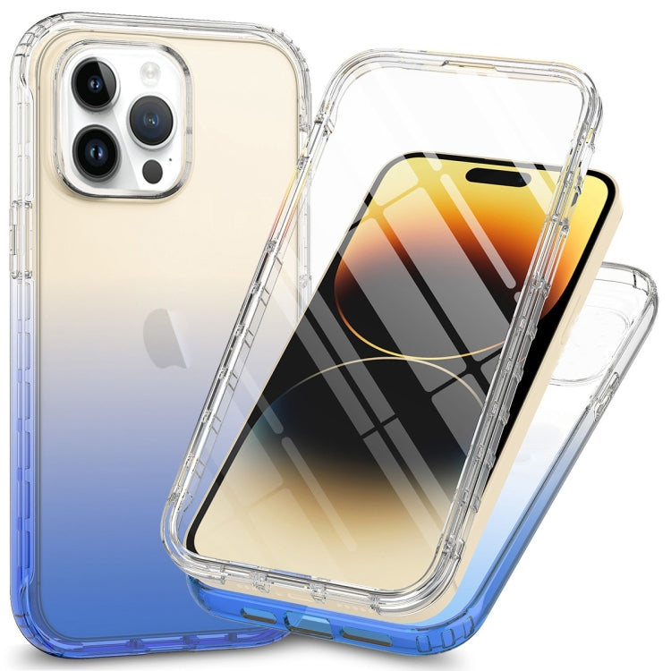 Full Body Shockproof Clear Gradient Phone Case