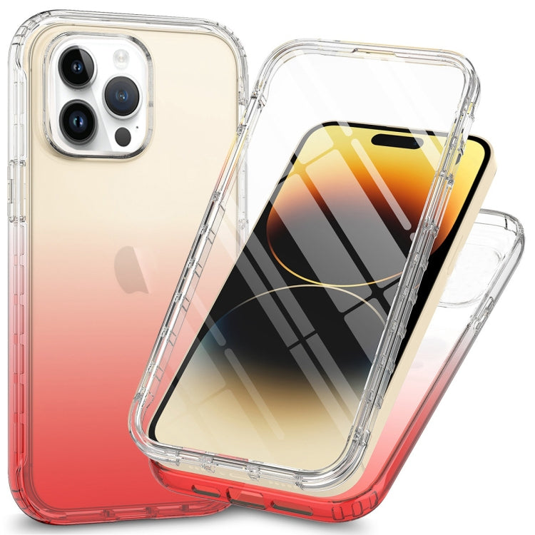 Full Body Shockproof Clear Gradient Phone Case