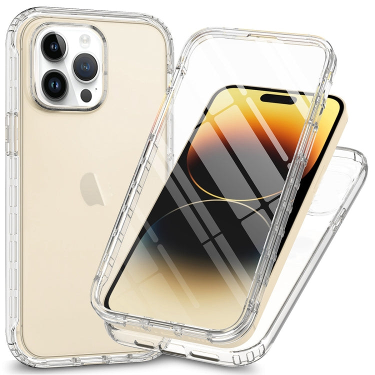 Full Body Shockproof Clear Gradient Phone Case