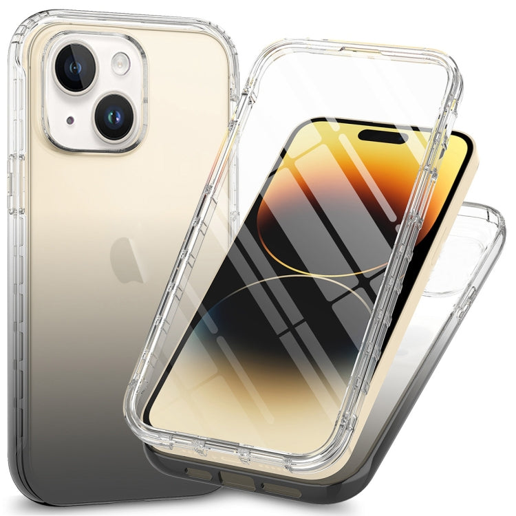 Full Body Shockproof Clear Gradient Phone Case