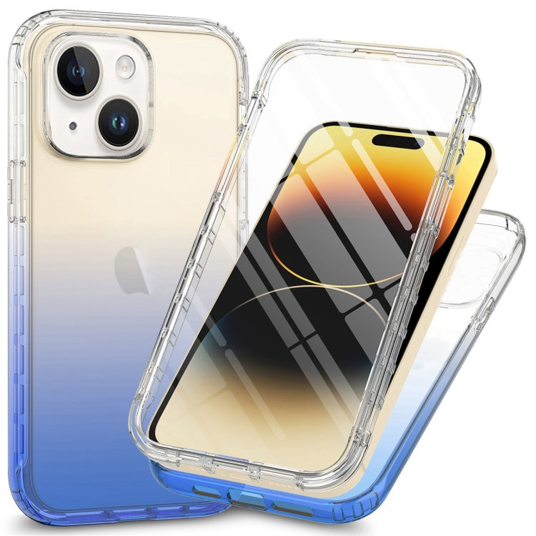 Full Body Shockproof Clear Gradient Phone Case