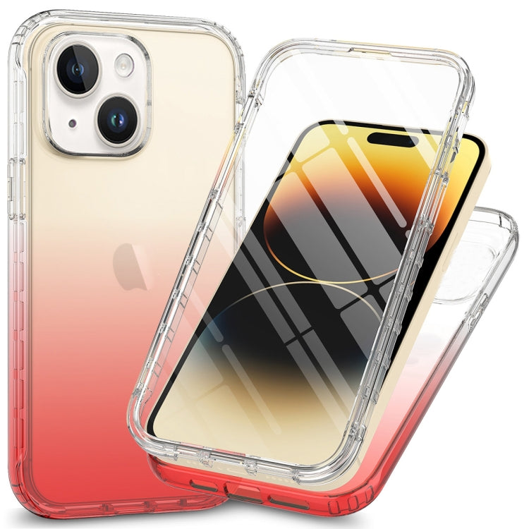 Full Body Shockproof Clear Gradient Phone Case