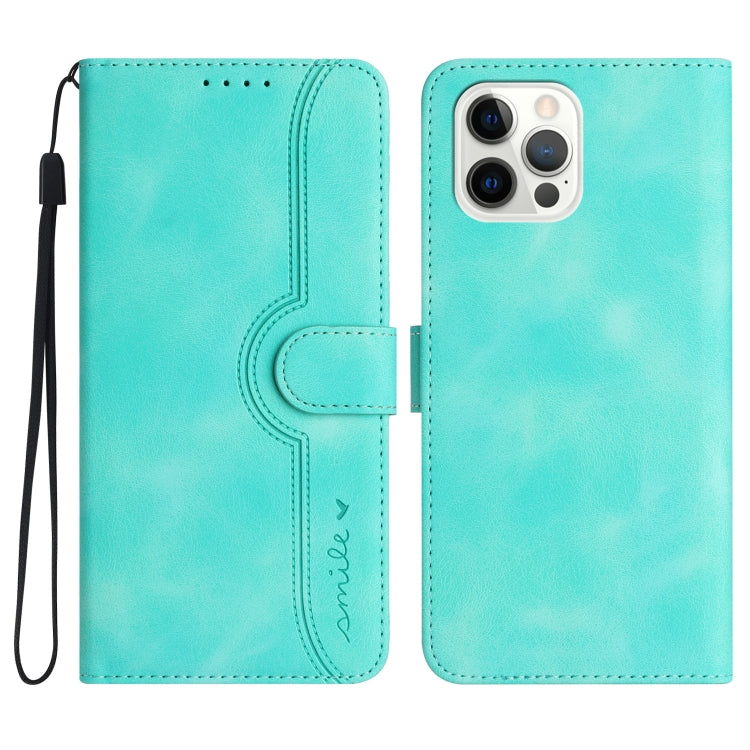 Heart Pattern Skin Feel Leather Phone Case, For iPhone 16, For iPhone 15 Pro Max, For iPhone 15 Pro, For iPhone 15 Plus