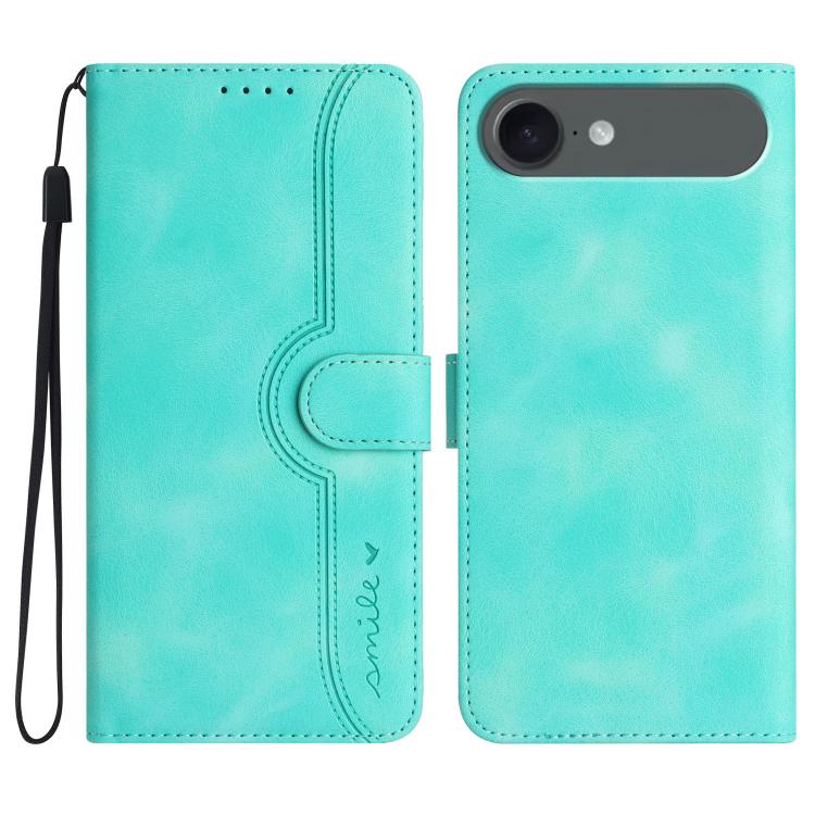 Heart Pattern Skin Feel Leather Phone Case, For iPhone 17 Pro Max, For iPhone 17 Pro, For iPhone 17, For iPhone 17 Air