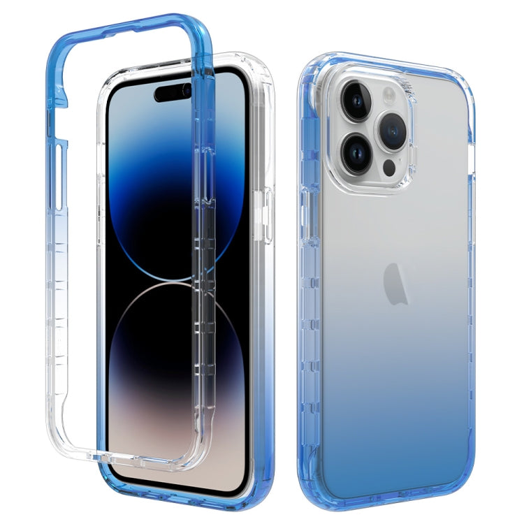 Coque de téléphone antichoc transparente en polycarbonate et TPU dégradé