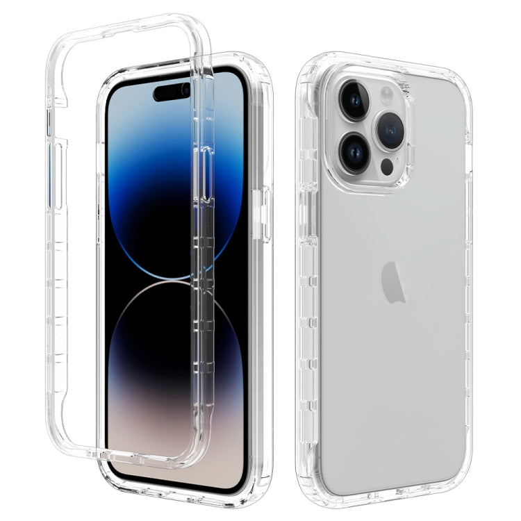 Coque de téléphone antichoc transparente en polycarbonate et TPU dégradé