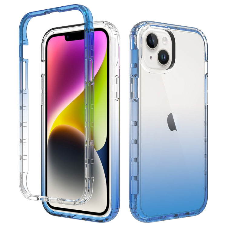 Coque de téléphone antichoc transparente en polycarbonate et TPU dégradé