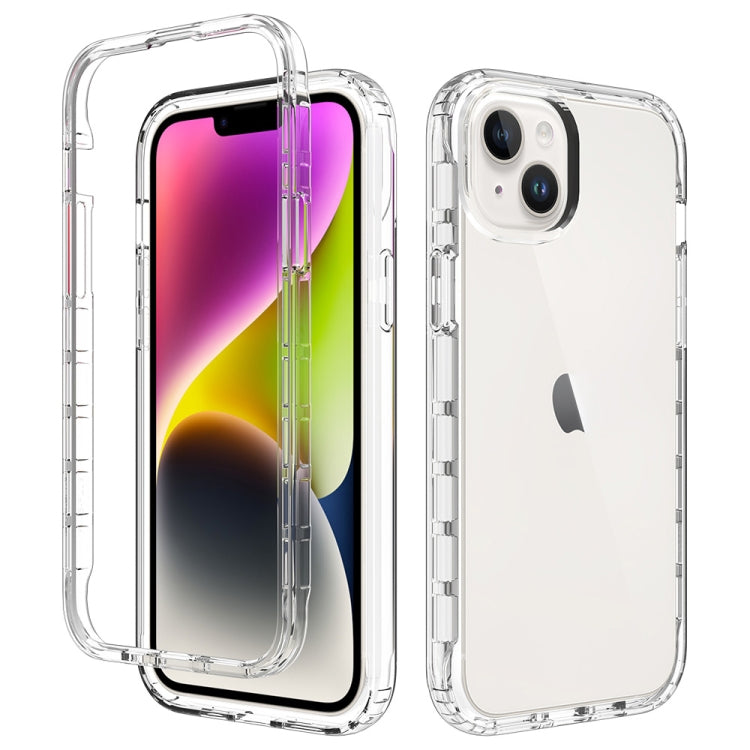 Coque de téléphone antichoc transparente en polycarbonate et TPU dégradé