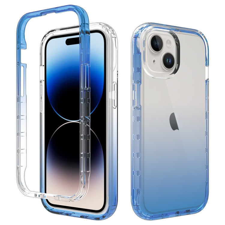 Coque de téléphone antichoc transparente en polycarbonate et TPU dégradé
