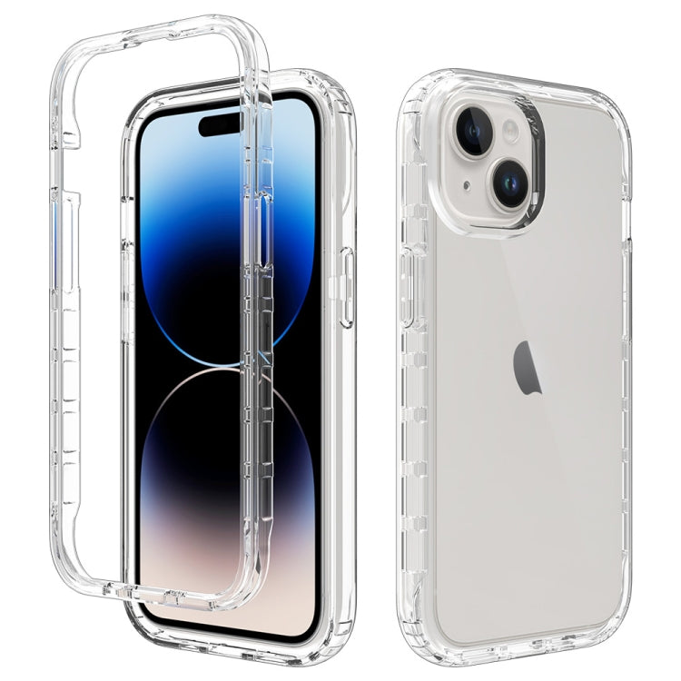Coque de téléphone antichoc transparente en polycarbonate et TPU dégradé