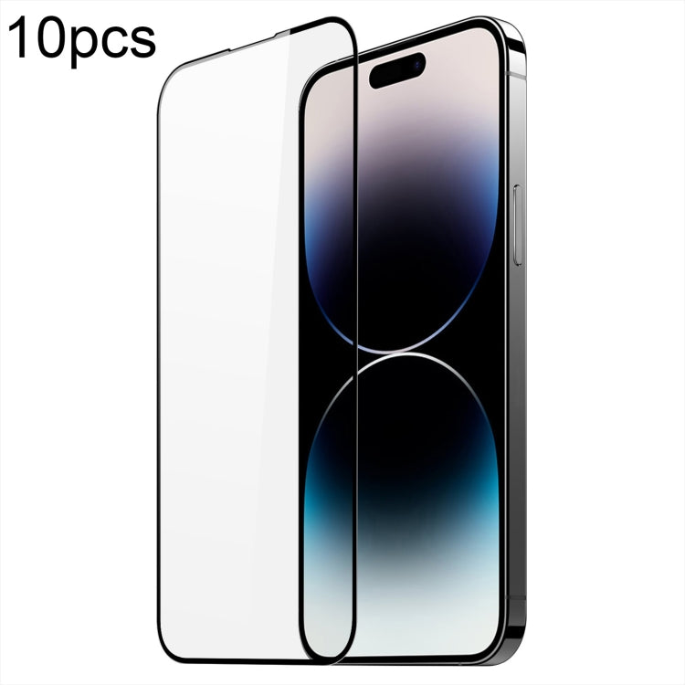 10pcs DUX DUCIS 0.33mm 9H Medium Alumina Tempered Glass Film, For iPhone 17 Pro Max, For iPhone 17 Pro, For iPhone 17, For iPhone Air, For iPhone 16 Pro Max, For iPhone 16 Pro, For iPhone 16 Plus, For iPhone 16, For iPhone 15 Pro Max, For iPhone 15 Pro...