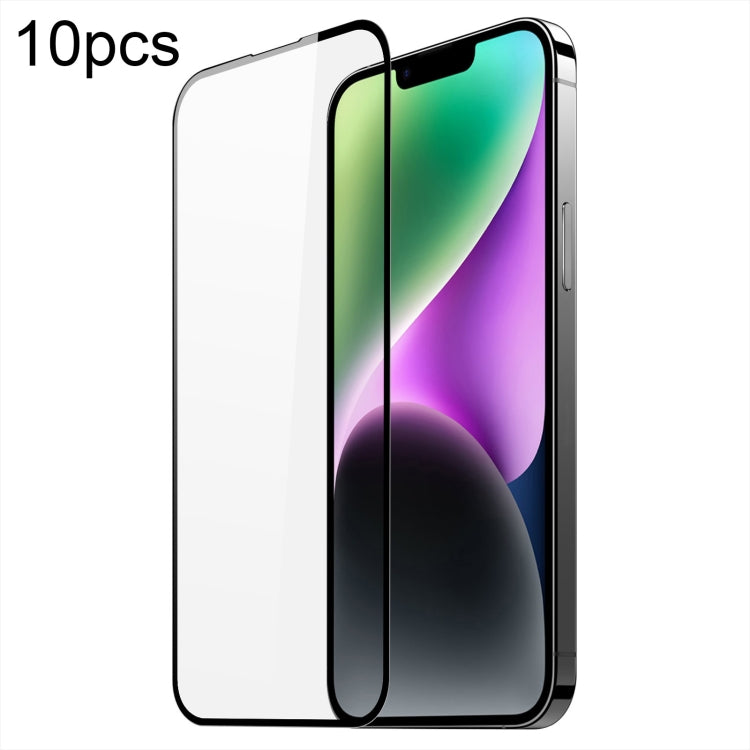 10pcs DUX DUCIS 0.33mm 9H Medium Alumina Tempered Glass Film, For iPhone 17 Pro Max, For iPhone 17 Pro, For iPhone 17, For iPhone Air, For iPhone 16 Pro Max, For iPhone 16 Pro, For iPhone 16 Plus, For iPhone 16, For iPhone 15 Pro Max, For iPhone 15 Pro...