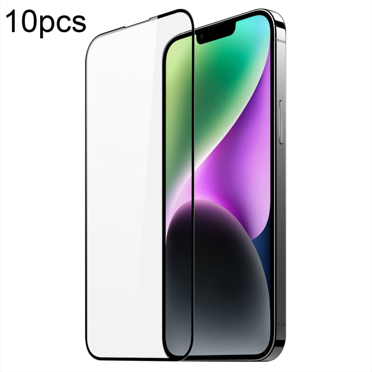 10pcs DUX DUCIS 0.33mm 9H Medium Alumina Tempered Glass Film, For iPhone 17 Pro Max, For iPhone 17 Pro, For iPhone 17, For iPhone Air, For iPhone 16 Pro Max, For iPhone 16 Pro, For iPhone 16 Plus, For iPhone 16, For iPhone 15 Pro Max, For iPhone 15 Pro...