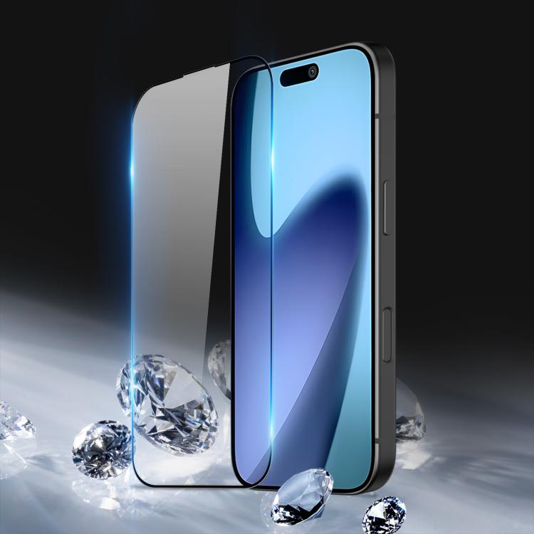 10pcs DUX DUCIS 0.33mm 9H Medium Alumina Tempered Glass Film, For iPhone 18 Pro / 17 Pro, For iPhone 18 Pro Max / 17 Pro Max, For iPhone 17, For iPhone Air, For iPhone 16 Pro Max, For iPhone 16 Pro, For iPhone 16 Plus, For iPhone 16, For iPhone 15 Pro ...