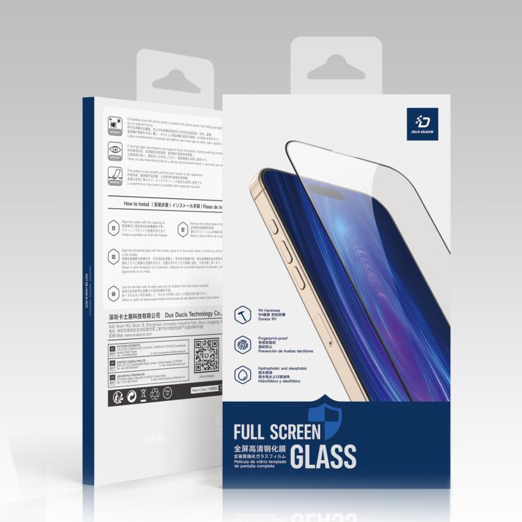 10pcs DUX DUCIS 0.33mm 9H Medium Alumina Tempered Glass Film, For iPhone 18 Pro / 17 Pro, For iPhone 18 Pro Max / 17 Pro Max, For iPhone 17, For iPhone Air, For iPhone 16 Pro Max, For iPhone 16 Pro, For iPhone 16 Plus, For iPhone 16, For iPhone 15 Pro ...