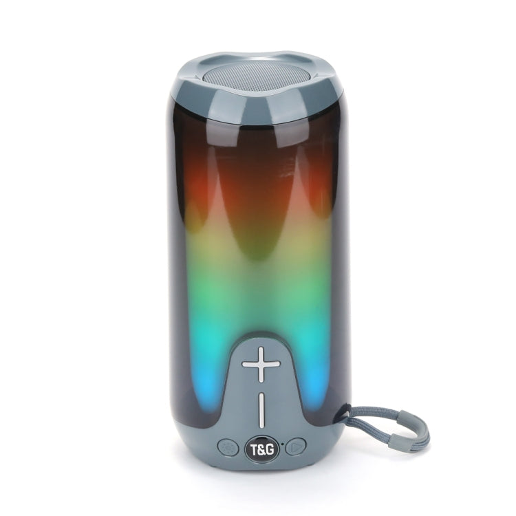 T&G TG651 Portable LED Wireless Bluetooth Speaker Outdoor TWS Subwoofer, TG651